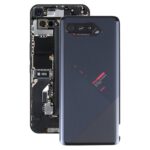 Tapa Trasera Batería Vidrio para Asus Rog 5 ZS673KS (Negro)