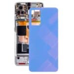 Tapa Trasera de Batería de Vidrio para Vivo V21E Y73 V2059 V2146 V2061 (Púrpura)