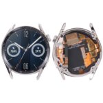 Pantalla Completa Original con Marco para Huawei Watch GT 3 46mm MIL-B19 SM-M536B (Plata)