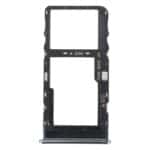 Bandeja Tarjeta SIM + Bandeja Micro SD para TCL 10L / 10 Lite T770H T770B (Plata)