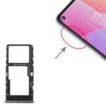 Bandeja Tarjeta SIM + Bandeja Micro SD para TCL 10L / 10 Lite T770H T770B (Plata) - Imagen 4