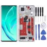 Pantalla Completa OLED para Honor 60 con Marco (Oro)