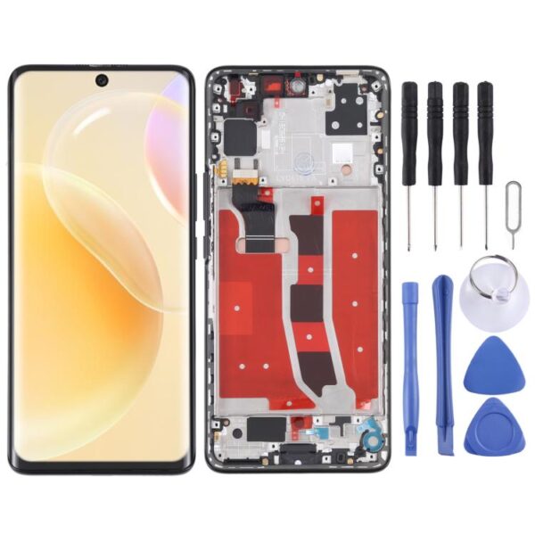 Pantalla Completa OLED Original para Huawei Nova 8 5G con Marco