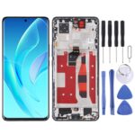 Pantalla Completa OLED para Honor 60 Pro con Marco (Negro)