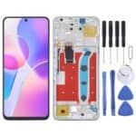 Pantalla Completa Original para Honor X30i con Marco (Plata)