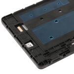 Pantalla Completa para Amazon Kindle Fire HD 8 Plus HD 8 Kids 10th Gen con Marco (Negro) - Imagen 4