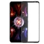 Cristal Exterior Pantalla Frontal (Negro) para Asus Rog Phone 5S / 5S Pro ZS676KS