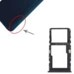 Bandeja Tarjeta SIM + Micro SD para TCL 20 R 5G (Negro) - Imagen 4