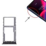 Bandeja Tarjeta SIM y Micro SD para T-Mobile Revvl 4 4G (Negro) - Imagen 4