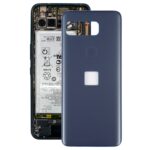 Tapa Trasera de Batería de Vidrio para Asus Snapdragon Insiders con Orificio Huellas Dactilares (Azul Oscuro)
