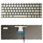 Teclado con Retroiluminación para HP Pavilion X360 14-Ce 14-Dh 14-Cd 14M-Cd 14T-Cd 14-Ce000 L47854-171 (Dorado) Versión USA