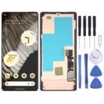 Pantalla Completa Original AMOLED para Google Pixel 7 Pro GV4BC GE2AE con Marco (Negro)