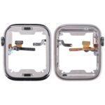 Placa de Bisel Marco Medio 45mm con Altavoz y Cable Flex para Apple Watch Series 7