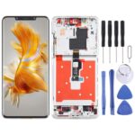 Pantalla Completa Original con Marco para Huawei Mate 50 Pro (Plata)