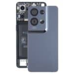 Tapa Trasera de Batería Original para Oppo Reno8 Pro 5G con Tapa de Lente de Cámara (Negro)