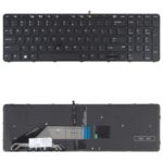 Teclado para HP ProBook 650 G2 G3 655 G3 450 G3 841137-001 Versión USA con Retroiluminación y Puntero