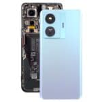 Tapa Trasera de Batería para Vivo S15E con Tapa de Lente de Cámara (Azul)