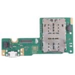 Placa de Puerto de Carga Original para Lenovo Tab M10 HD TB-X505 con Soporte de Tarjeta SIM