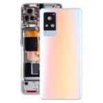 Tapa Trasera de Batería y Lente de Cámara para Vivo X60 Pro Global (Rosa) Original