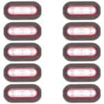 Cubiertas de Linterna para Vivo X90 Pro (Rojo) (10 Unidades)