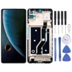 Pantalla Completa con Marco para ZTE Blade V30 9030 A9030 (Negro)