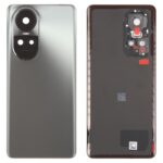 Tapa Trasera de Batería para Oppo Reno10 Global con Tapa de Lente de Cámara (Gris)