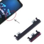 Juego de Botón de Encendido + Control de Volumen (Rojo) para Asus Rog Phone 5 ZS673KS - Imagen 4