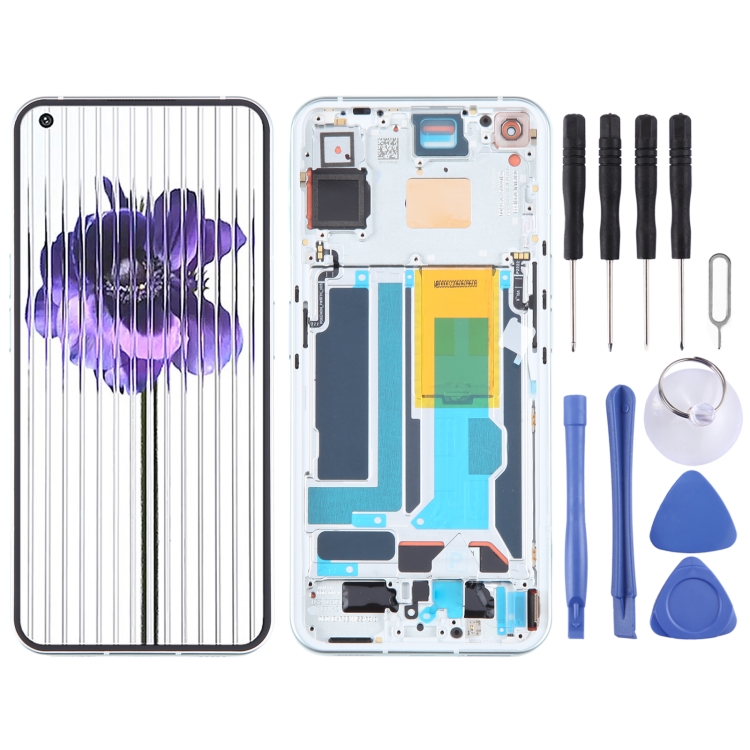 SPS7615S-2.jpg Pantalla Completa con Marco para Nothing Phone 1 A063 (Plateado) - Imagen 1