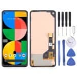 Pantalla Completa TFT para Google Pixel 5A 5G G1F8F G4S1M (Negro), sin Huella Dactilar