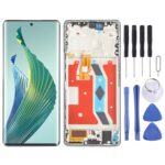 Pantalla Completa Original para Honor Magic 5 Lite con Marco (Plata)