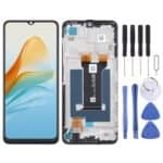 Pantalla Completa con Marco para ZTE Blade V40 Design 8046 (Negro)