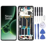 Pantalla Completa Original AMOLED para OnePlus Nord 3 Cph2491 Cph2493 con Marco (Negro)