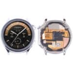 Pantalla Completa Original para Oppo Watch X con Marco (Plata)