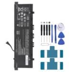 Batería para HP Envy X360 13-Ag (15.4V, 53.2Wh, 3654mAh) (Gris)