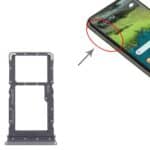 Bandeja Tarjeta SIM y Micro SD Original para Nokia C110 (Negro) - Imagen 4