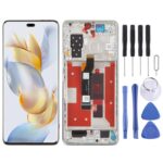 Pantalla Completa para Honor 90 Pro con Marco (Plateado) Original