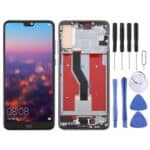Pantalla Completa TFT para Huawei P20 Pro con Marco sin Identificación de Huellas Dactilares