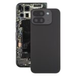 Tapa Trasera Plegable para Google Pixel 9 Pro con Tapa Lente de Cámara (Negra)