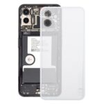 Tapa Trasera de Batería de Vidrio para Nothing Phone 1 A063 (Transparente Blanca)