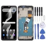 Pantalla Completa con Marco para Cricket Magic 2 5G 2024 U655AC (Negro)