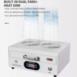 Caja de Curado UV TBK 605 100W Mini 48 LED con Pantalla y Superficie Curva Enchufe UE - Imagen 3