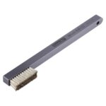Cepillo de Acero de Aleación de Aluminio Qianli Ibrush con Mango Recto - Imagen 4