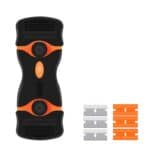 Herramienta Limpiadora Rasqueta Doble Cabeza Quitar Pegamento (Naranja)