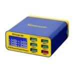 Cargador USB Mecanic Icharge 6M QC 3.0 Smart Soporte Fastcharge con LCD (Blanco, UE)