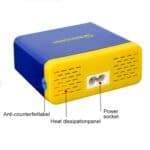 Cargador USB Mecanic Icharge 6M QC 3.0 Smart Soporte Fastcharge con LCD (Blanco, UE) - Imagen 4