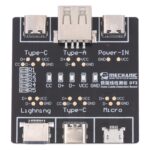Probador de Conmutación de Encendido y Apagado Placa y Detección de Cortocircuito en Cable de Datos USB Mechanic DT3