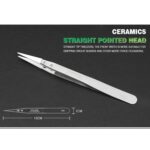 Pinzas Rectas de Acero Inoxidable Baku Ba-I7-72Mz Herramienta Precisa Electrónica - Imagen 2