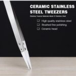 Pinzas Rectas de Acero Inoxidable Baku Ba-I7-72Mz Herramienta Precisa Electrónica - Imagen 4