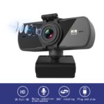 Cámara Web C5 Full HD 4 Millones de Píxeles Enfoque Automático Rotación 360° USB con Micrófono - Imagen 3