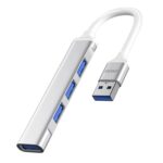 ENKAY Hat-Prince ENK-AT114 4 puertos USB 3.0 Splitter Multi-Ports Expansion HUB Extender Connector Adapter, USB 3.0